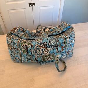 Blue Vera Bradley Duffel